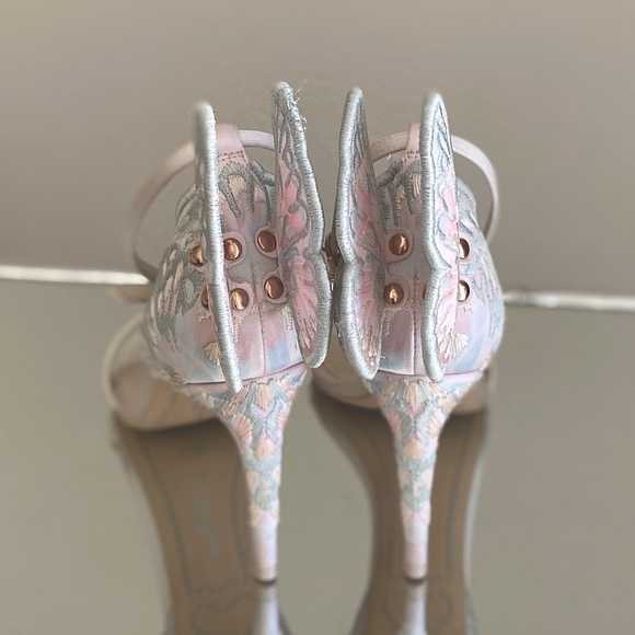 SOPHIA WEBSTER Chiara 85 Butterfly High-heel $795 - Picture 7 of 11